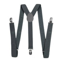 Unisex Clip on Suspender Elastic Y-Shape Back Formal Adjustable Braces, Dar S3I9