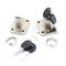 Metal Desk Drawer Dead Bolt Lock For Drawer Box Cabinet Cupboard Panel+2  ME