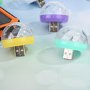 Crystal Ball Colorful Effect Lights USB Powered Disco Light Voice Control Lamp
