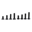 180pcs Alloy Steel M3 Hex Socket Button Head Round Heat Screw Assortmen LAJ
