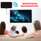 4K Digital TV Antenna 50 Mile Mini Indoor Active HDTV Aerial with Amplifier A