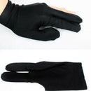 4X Black Nylon 3 Finger Gloves Shooter Pool Billiards Cue Glove Indoor GameS Ew
