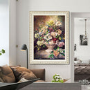Flower DIY Craft 5D Diamond Painting Kit Rhinestone Stitchwork 12x8inch