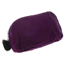 Cartoon Storage Case Travel Makeup Pouch Cosmetic Bag (Purple) K8O3