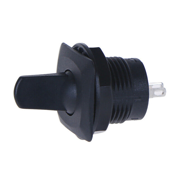 R13-402A Black 2Pin ON-ON Maintained 2Position SPDT Round Toggle Switch JCAU Gn