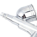 Airbrush Kit 0.3mm Gravity Feed Dual-Action Spray Gun Air Brush Set for Nai D3I9