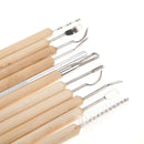 11pcs Clay Sculpting Set Wax Carving Pottery Tools Shapers Polymer Modeling