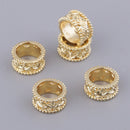 5pcs Necklace Bracelets Tube Bead Anklets Making Accessory Loose Spacer Bead