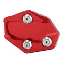 New Red Foot Kickstand Enlarger Pad Plate For Yamaha TMAX XP 530 Scooter