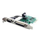 RS232 RS-232 Serial Port COM & DB25 Printer Parallel Port LPT to PCI-E PCI  A8C9