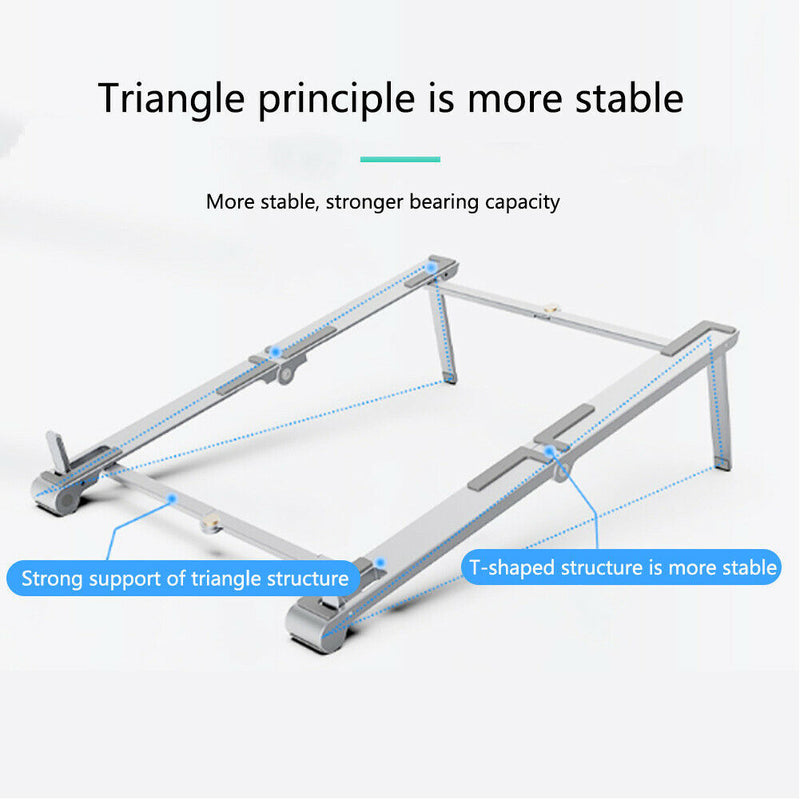 Laptop stand foldable and portable laptop stand portable tablet stand portable