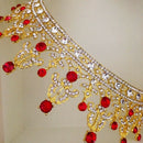 Luxury Wedding Bridal Crystal Tiara Crowns Princess Queen Pageant Prom Rhin
