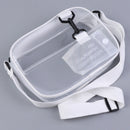 Causual PVC Transparent Frosted Woman Crossbody Bags Handbag Jelly Small Bag Kw