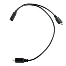 Micro USB 2.0 Data Charging Splitter Extension Cord