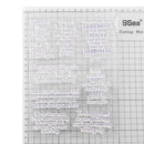 DIY Transparent Stamp Silicone Handmade Thanks Theme Photo Card Album Seals