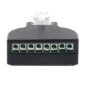 2x RJ45 Ethernet Adapter Screw Terminal Adaptor RJ45 Male To 8Pin Converter