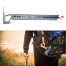 Awning Tent Hammer Pegs Camping Pins Stakes Puller Tarp Extractor Removing Tool