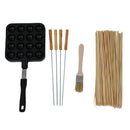 16 forms takoyaki Mould with handle - Black Y8E2