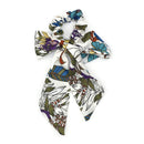 5Pcs/Set Women Hair Bowknot Streamers Scrunchies Ponytail Holder Summer Hea