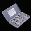 440pcs M3 M4 M5 Stainless Steel Hex Socket Head Cap Screws Nut Kit+Box