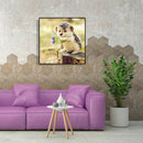 5D DIY Full Drill Diamond Painting Hedgehog Cross Stitch Embroidery Craft