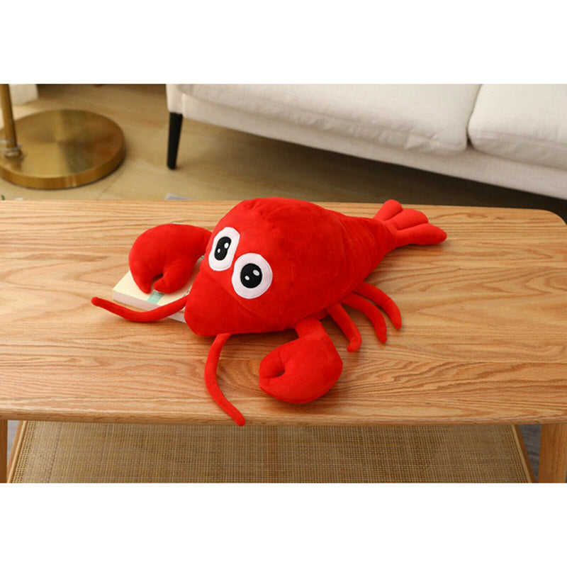 Cute Girls Hat Plush Lobster Hat Earflap Animal Cap Head Warmer Selfie Tools