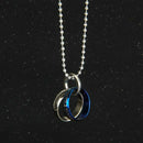 Bible Ring Circle Stainless Steel Necklace Couple Gift Accessories