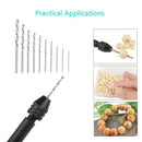 Hand Drill Set Precision Pin Vise With 49 Pcs Mini Twist Drill Bits For Mod Y5N2