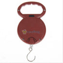 Portable 10kg Weighing Numeral Pointer Spring Balance Hanging Scale Measuring