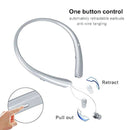 Bluetooth retractable headphones, wireless earplugs, neckband headphones, h