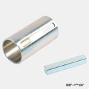 New 1 Inch To 1-1/8 Inch 1/4 Inch Key Gas Engine Pulley Crank Shaft Sleeve  S6L6