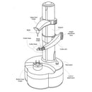 Multifunction Electric Peeler For Fruit Vegetables Automatic Stainless Stee