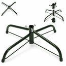 Christmas Tree Stand Green Metal Holder Base Cast Iron Stand 4 Feets Decora M2H7
