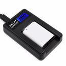NP-BX1 Battery Charger LCD Display Safe USB Input Fits For Sony RX100 HX90V HX30