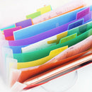 A6 File Bag Cute Color Mini Receipt Bill Bag Organizer Folder Holder Hot