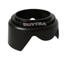 Spiral 58mm Camera Lens Hood for Canon Nikon UV Mirror Universal Black Best ES