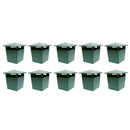 10 Pieces Eco-friendly Snail Cage House Catcher Trap Gintrap - 10x11cm /