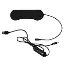 Travel Fatigue Relief Heated Eye Cover Warm Therapy USB Powered Dry Eyes 3 Gears