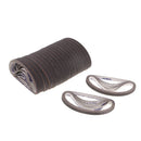 50Pcs Cutting Machine Abrasive Belts Metal Alloy Grinding 220x6mm