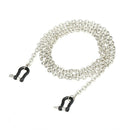 RC Car Rock Crawler 88cm Long Chain with Shackle Black for 1/10th Scale RC RC4WD