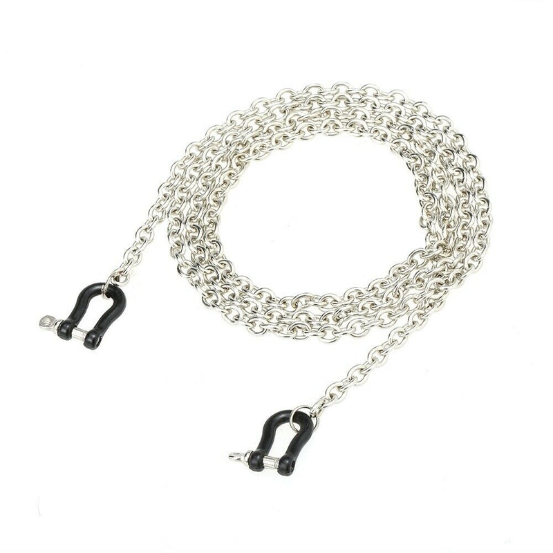 RC Car Rock Crawler 88cm Long Chain with Shackle Black for 1/10th Scale RC RC4WD