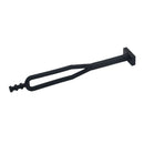 Durable Adjustable Side Support Kickstand Foot Side for Motorcycle ATV Black