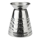 Measuring Shot Cup Ounce Jigger Bar Cocktail Drink Mixer Liquor Measuring C W7A5