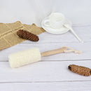 Wooden Long Handle Cup Brush Milk Bottle Teapot Cleaner Scrubber Cleaning  OZ