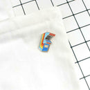 Cartoon Cute Game Machine Brooches Jacket Badges Hat Scarf Decor Jewelry A
