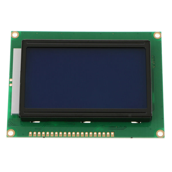 1pcs 128x64 5V Blue Backlight LCD Display Screen Controller Module 93x70 x 13mm