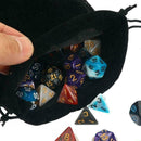 7PCS/Set Multi-sided Acrylic Dice Games Dices K2O7