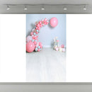 Balloon Birthday Background Cloth Home Decor Photography Props Backdrop (E)
