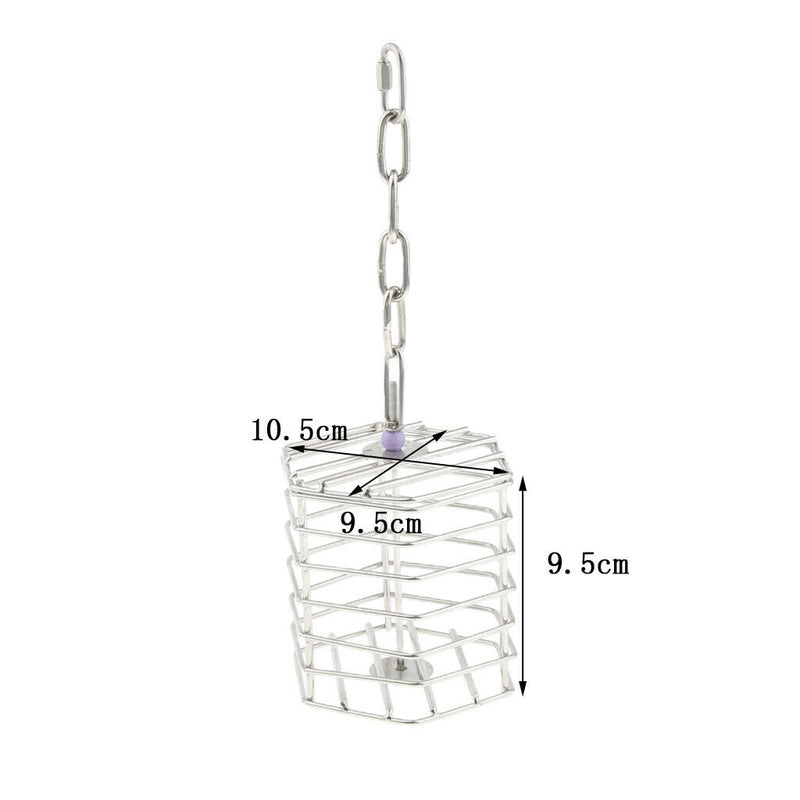 2 Pcs Parrot Foraging Feeder Unique Parrot Bird Cage Hanging Feeder Parrot