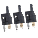 3x 1/4" Male Fuel Hose Line Tank Connector Joint Fit for Yamaha Outboard Motor